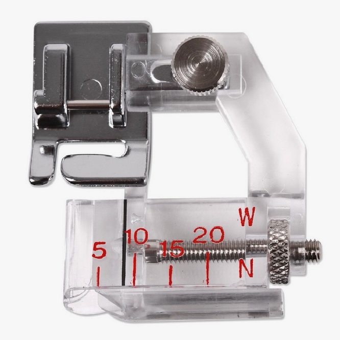 Adjustable Bias Binding Foot - Universal for 7mm / 5mm Sewing